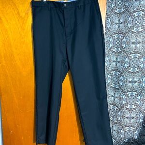 Amazon essentials men’s dress black pants, waist 35, length 29
